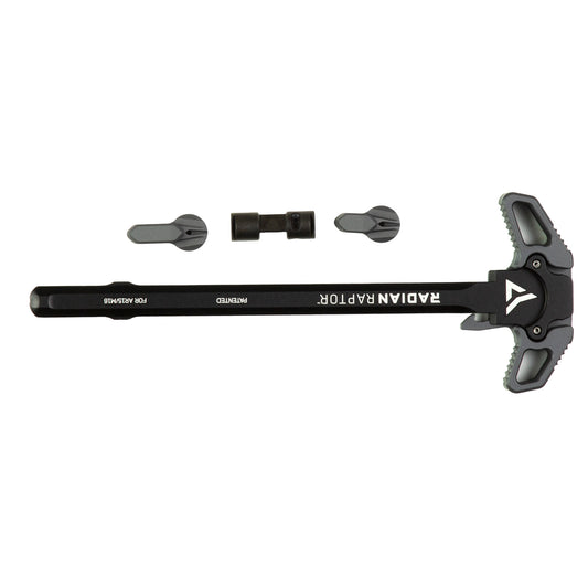 Radian Weapons Raptor/Talon Gray Charging Handle for AR15, AR10, MCX, and MPX Platforms