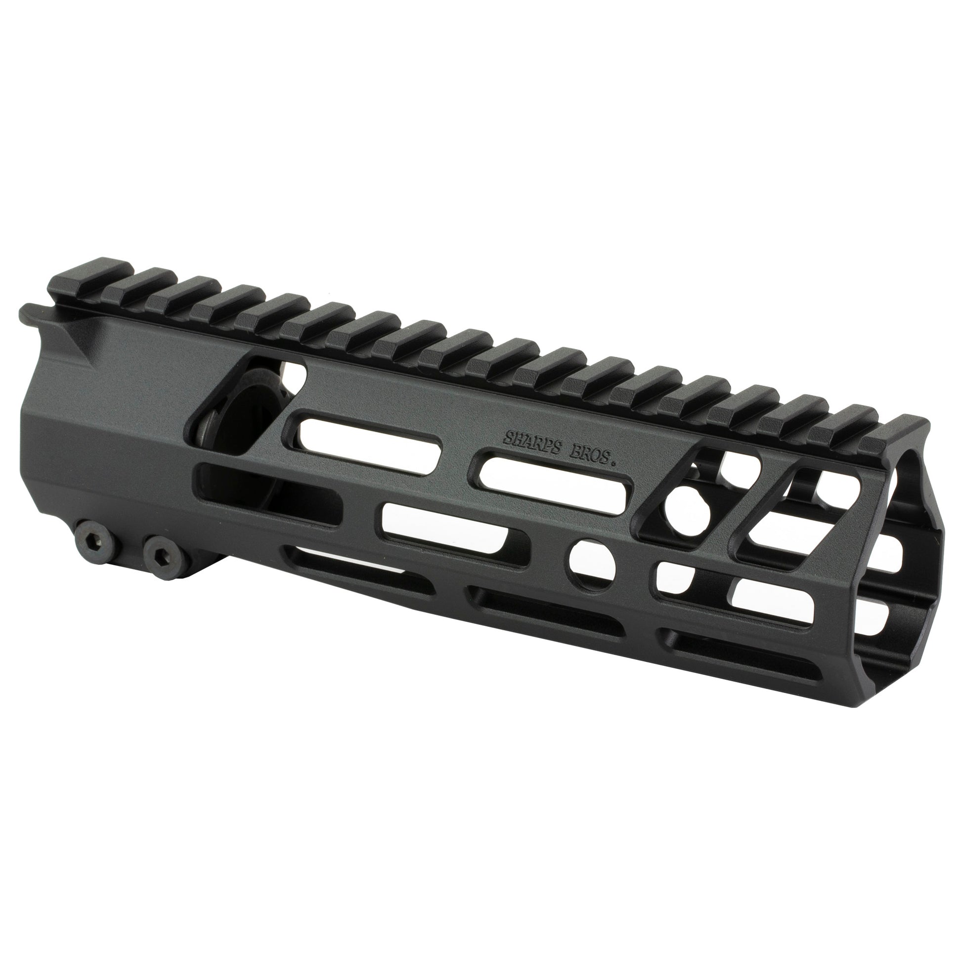 Sharps Bros. SBHG08 7-Inch Black M-LOK Handguard with Full Top Rail for AR-15
