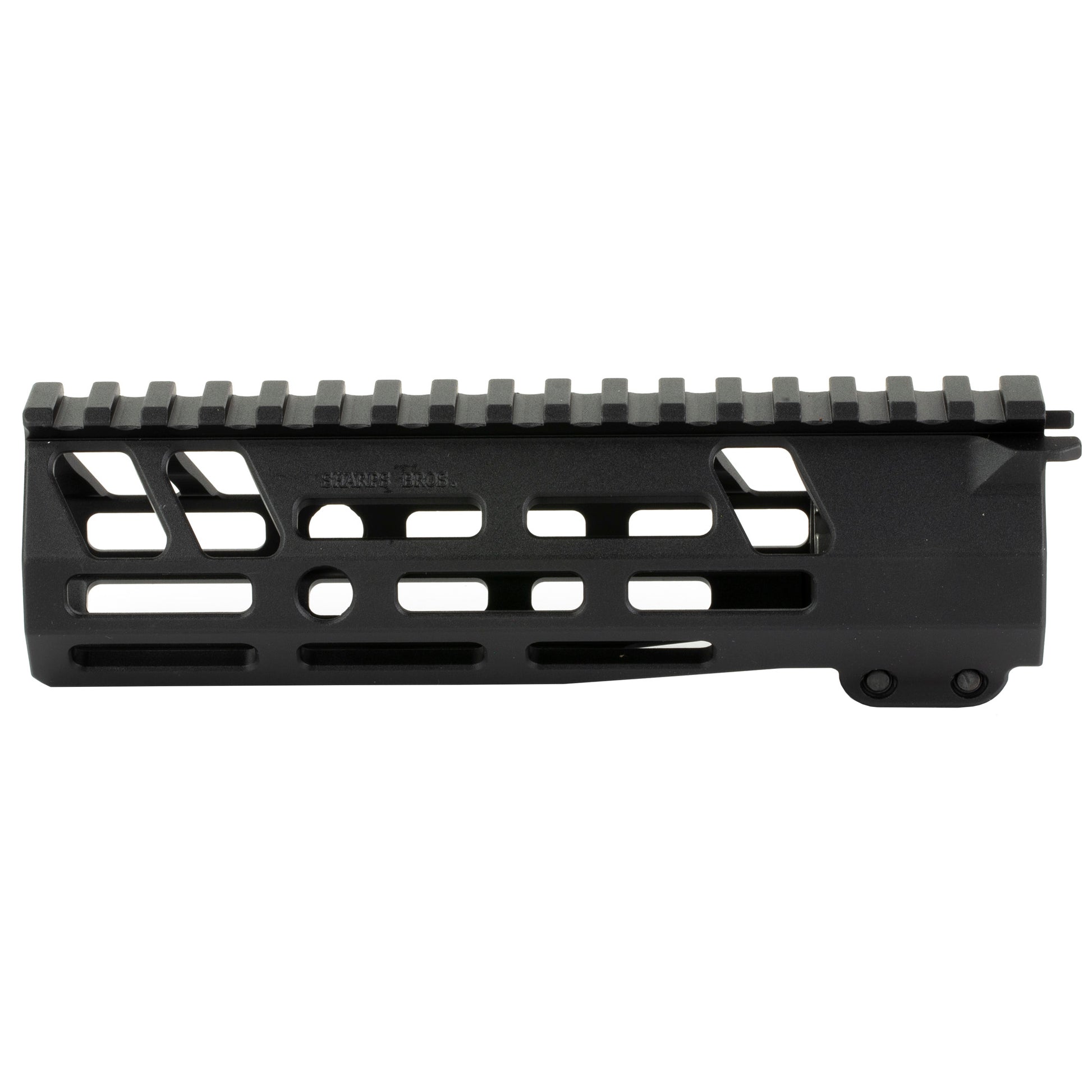 Sharps Bros. SBHG08 7-Inch Black M-LOK Handguard with Full Top Rail for AR-15