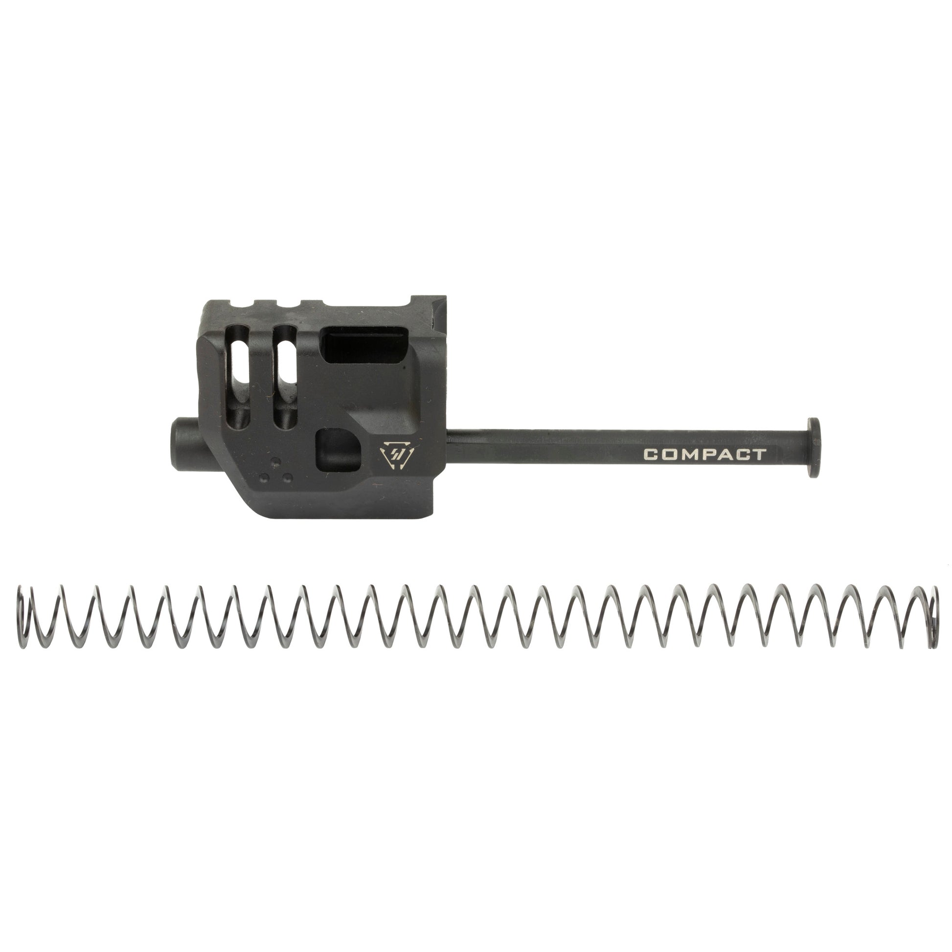 Strike Industries Mass Driver Compensator for Glock 19 - 9mm, Black (Part No. SI-G4-MDCOMP-C)