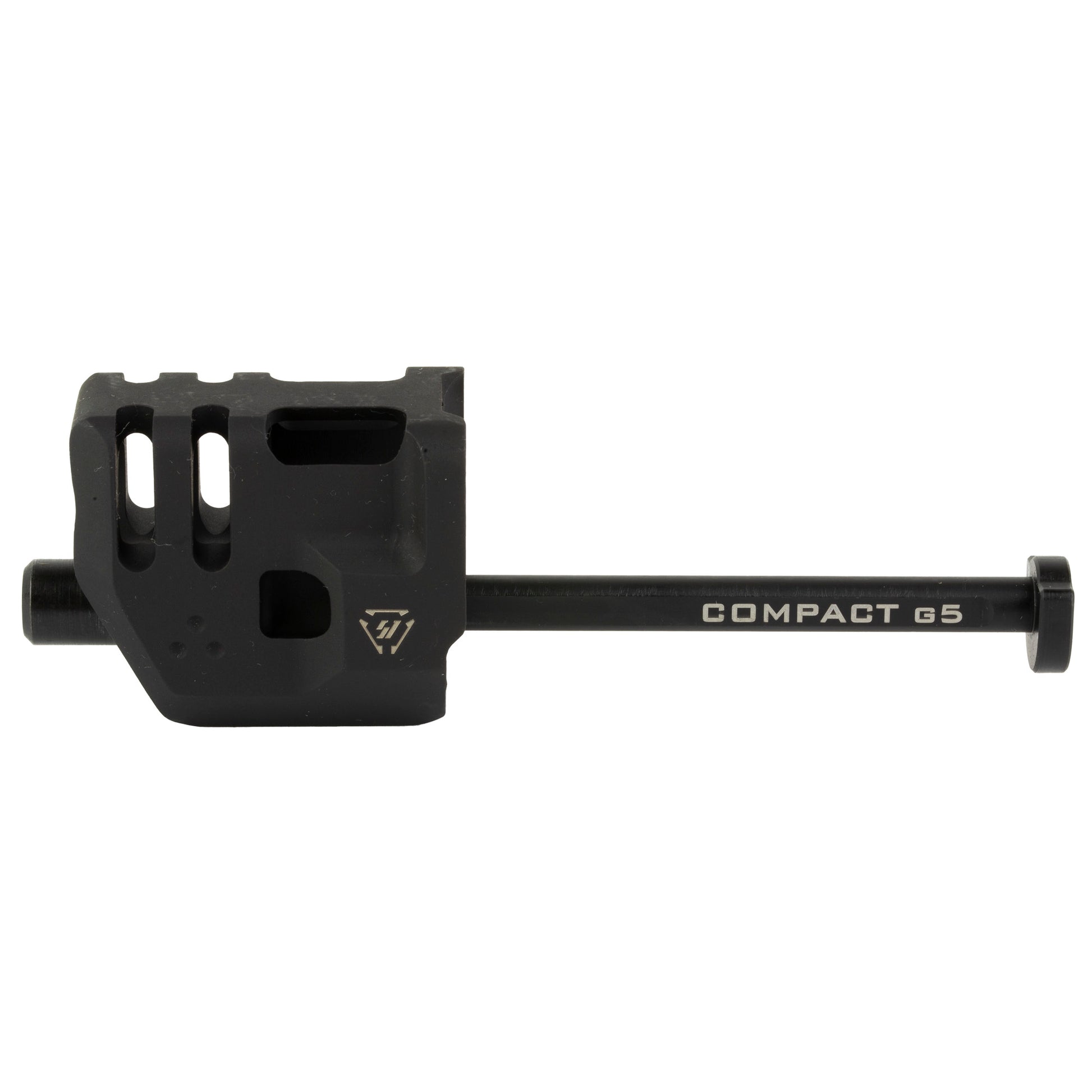 Strike Industries Mass Driver Comp for Glock 19 - 9mm Compensator, Black