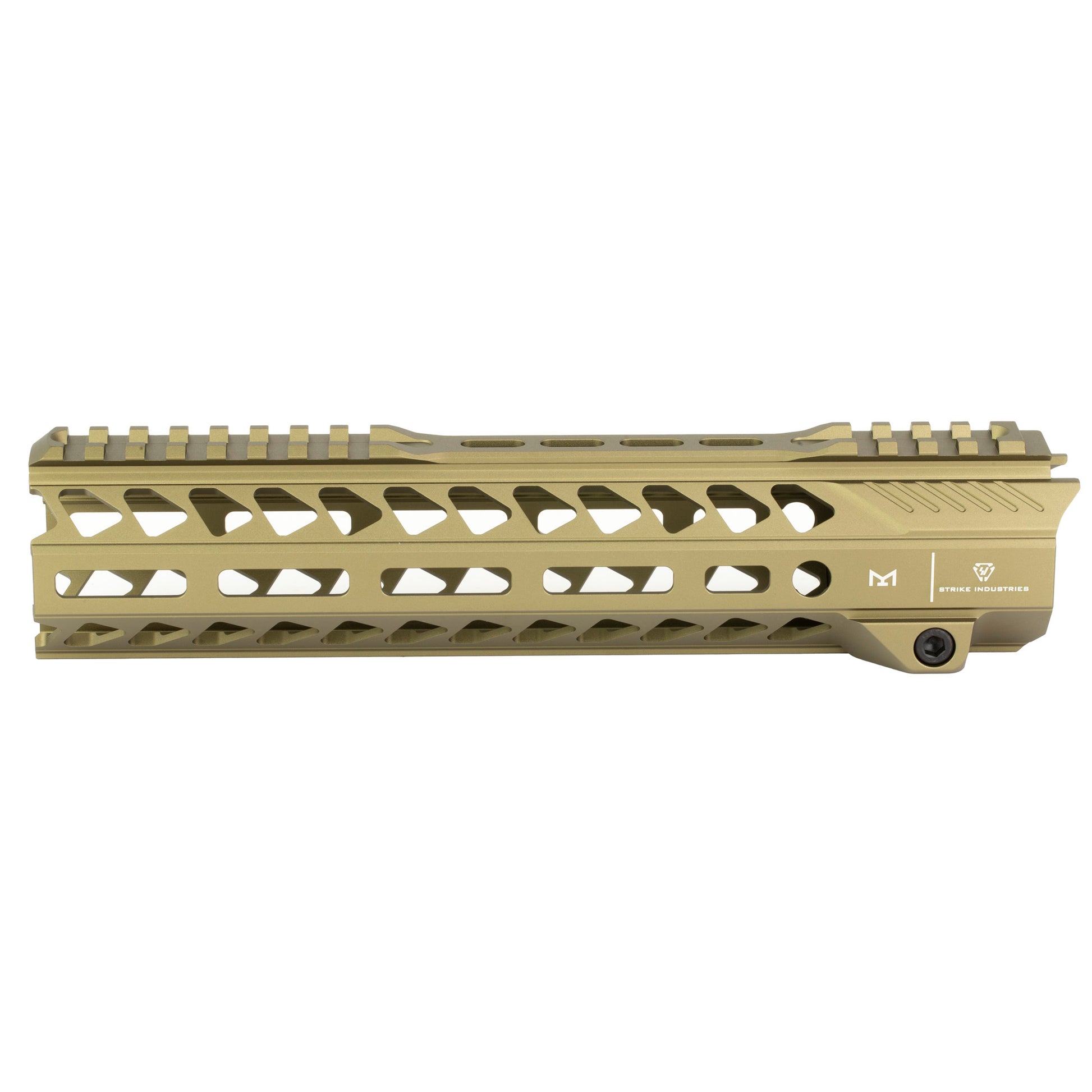 Strike Industries SI Strike Rail 10 FDE * Lightweight AR-15 Handguard with M-LOK Slots in Flat Dark Earth