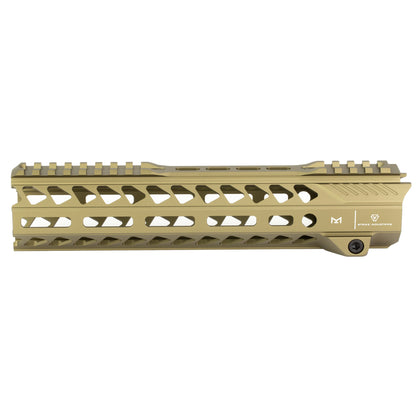 Strike Industries SI Strike Rail 10 FDE * Lightweight AR-15 Handguard with M-LOK Slots in Flat Dark Earth