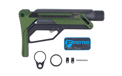 Fortis Manufacturing Inc. LA Stock with Buffer Tube * Olive Drab Green