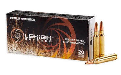 Lehigh Defense Controlled Chaos .223 Remington 62-Grain Boat Tail Hollow Point Ammunition - 20 Rounds per Box