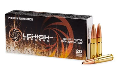 Lehigh Defense Controlled Chaos 300 Blackout 115-Grain Flat Base Hollow Point Ammunition (20 Rounds per Box, 200 per Case)