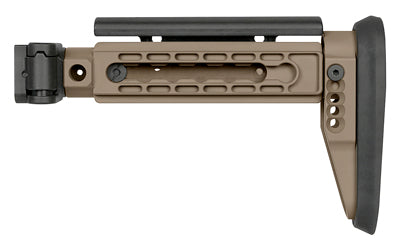 Midwest Industries MI-AK Alpha Folding Stock in Flat Dark Earth for AK Rifles