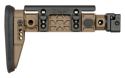 Midwest Industries MI-AK Alpha Folding Stock in Flat Dark Earth for AK Rifles