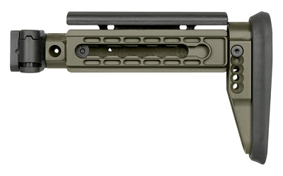 Midwest Industries Alpha Series Folding Stock for AK - Olive Drab Green, Part MI-AK-ALPHA-FS-ODG