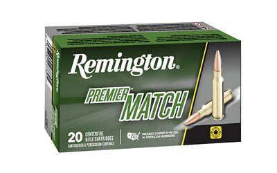 Remington Premier Match 6.5 Grendel Berger OTM Open Tip Match Ammunition - 130 Grain - 20 Rounds per Box