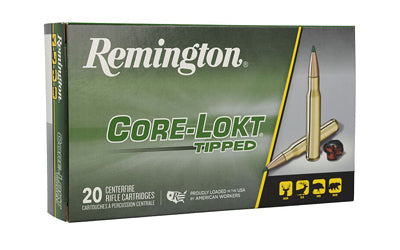 Remington Core-Lokt Tipped .300 Winchester Magnum 180-Grain Rifle Ammunition - 20 Rounds per Box