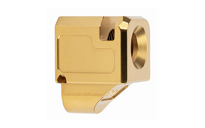 Zaffiri Precision Blowhole 9mm Compensator for Glock 43/43X/48 * Gold Finish