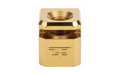 Zaffiri Precision Blowhole 9mm Compensator for Glock 43/43X/48 * Gold Finish