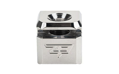 Zaffiri Precision Blowhole Compensator for 9mm Glock G1-5 * Silver, Model ZP.COMP.SS