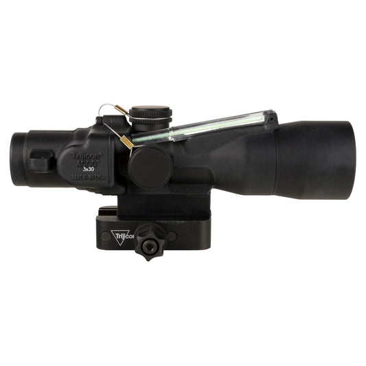 Trijicon ACOG 3X30 Green Chevron .223 Rifle Scope * Durable 30mm Objective, Black Finish