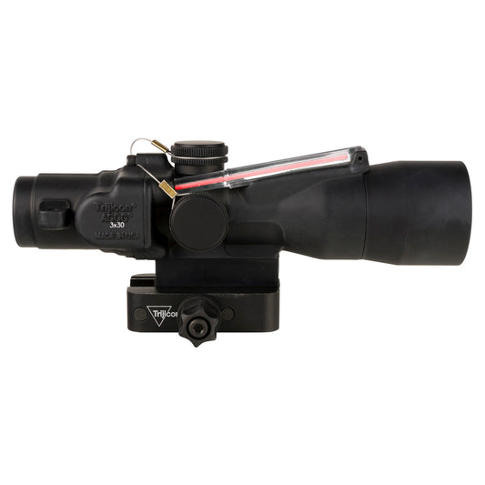 Trijicon ACOG 3X30 Red Chevron .223 Rifle Scope with 30mm Objective - Black