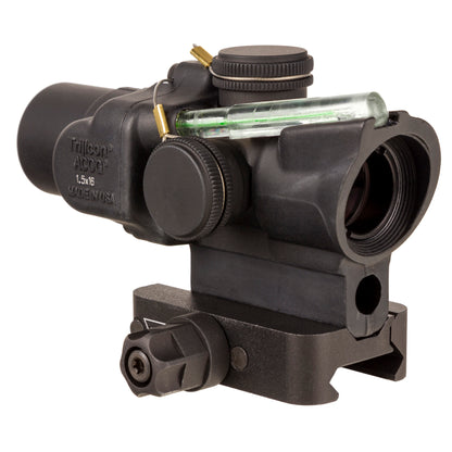 Trijicon ACOG 1.5X16S Green Ring & 2 MOA Dot Rifle Scope * Durable Marine-Grade Optic