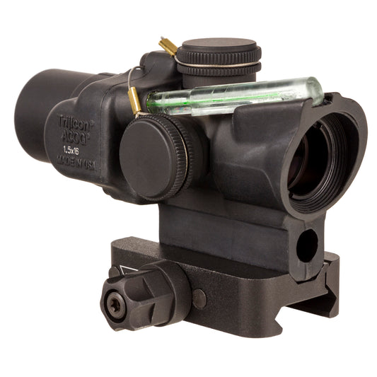 Trijicon ACOG 1.5X16S Green Ring & 2 MOA Dot Rifle Scope * Durable Marine-Grade Optic