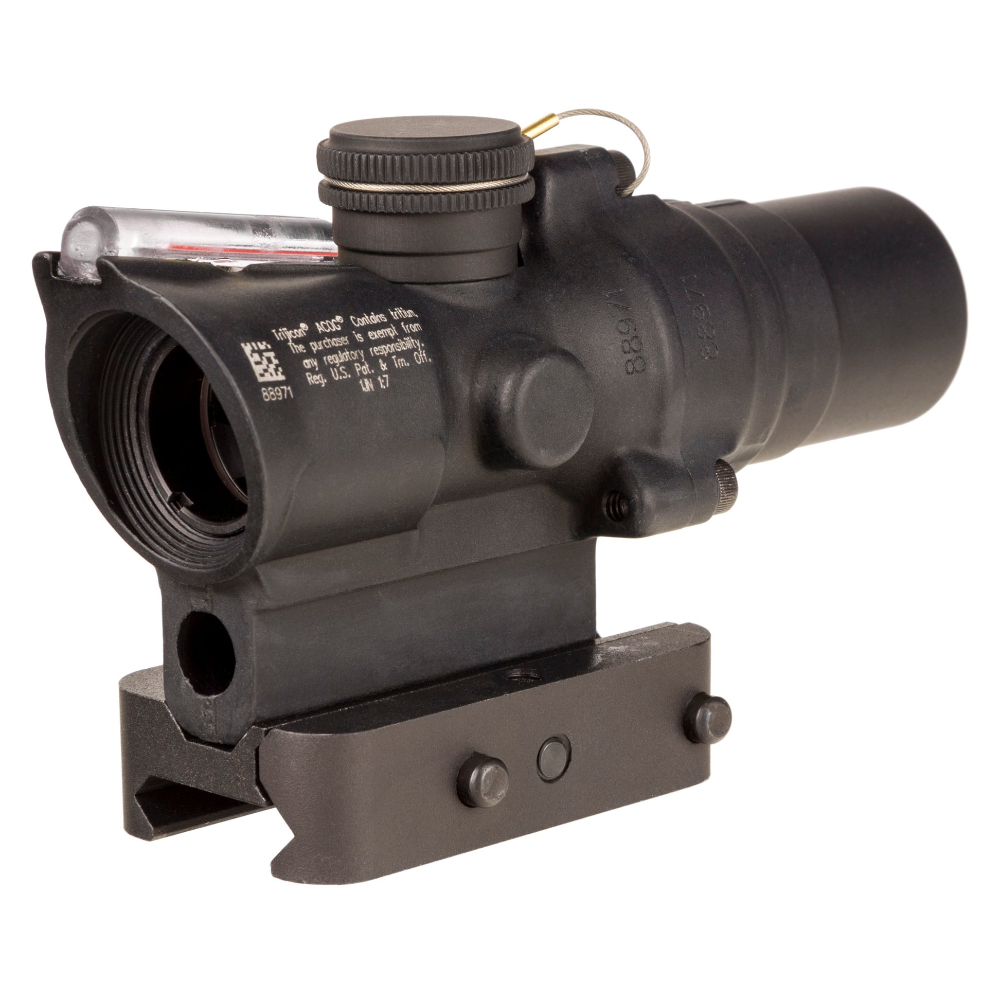 Trijicon ACOG 1.5X16S Rifle Scope with RTR 9mm PCC Reticle - Durable Black Optic