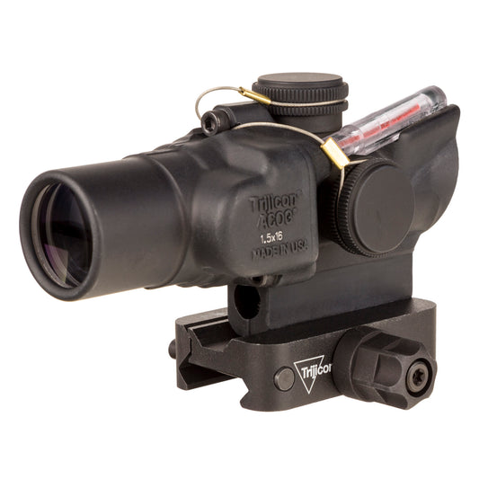 Trijicon ACOG 1.5X16S Rifle Scope with RTR 9mm PCC Reticle - Durable Black Optic