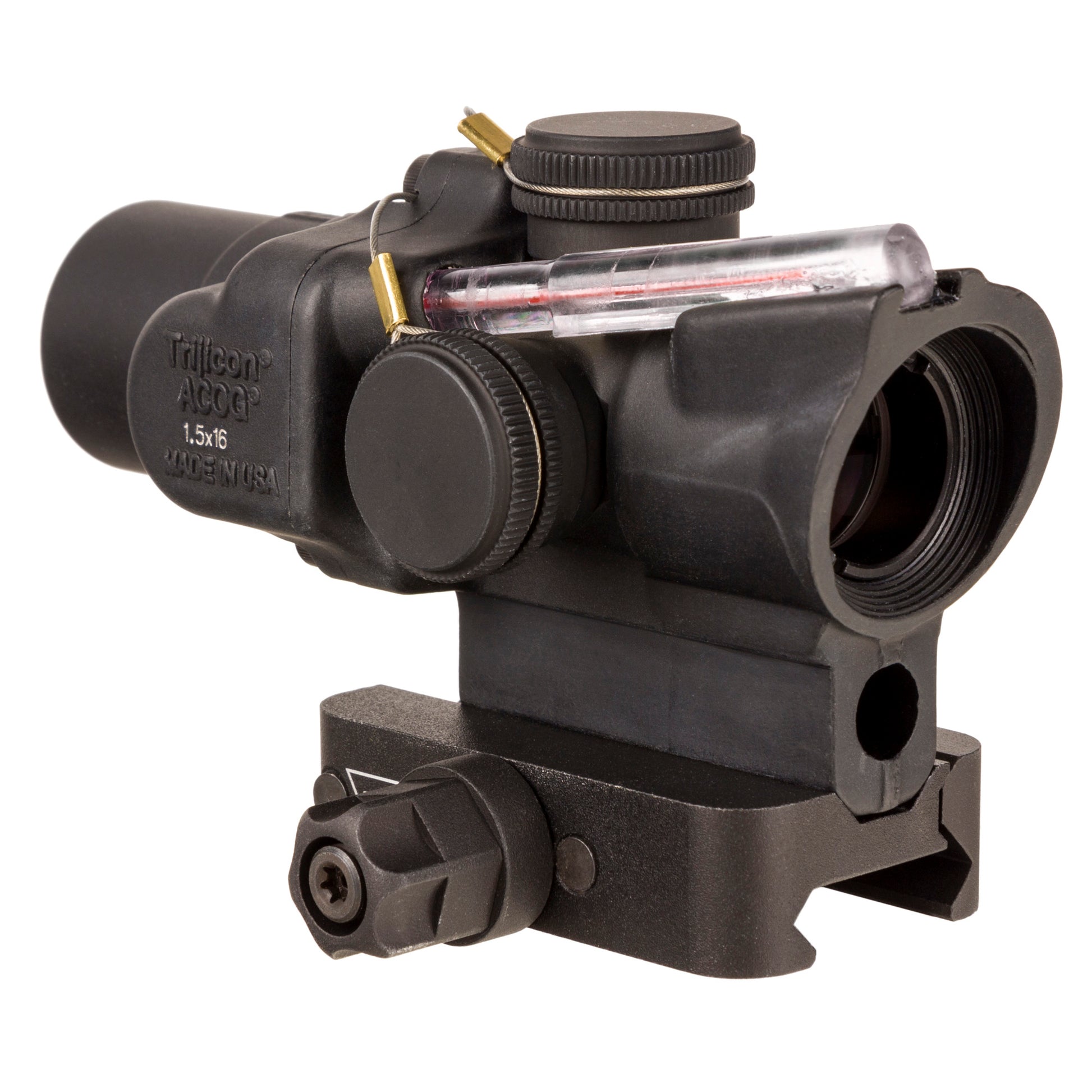 Trijicon ACOG 1.5X16S Rifle Scope with RTR 9mm PCC Reticle - Durable Black Optic