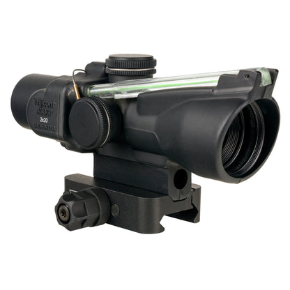 Trijicon ACOG 2X20 Green Crosshair Rifle Scope - Durable Medium-Range Optic