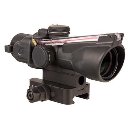 Trijicon ACOG 3X24 Red Horseshoe/Dot Rifle Scope * Black (Part Number: TA50-C-400348)