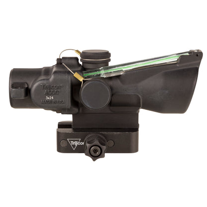 Trijicon ACOG 3X24 Green Horseshoe/Dot Rifle Scope * Black (Part Number: TA50-C-400350)
