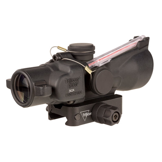Trijicon ACOG 3X24 Low Red Horseshoe/Dot Rifle Scope - Model TA50-C-400360