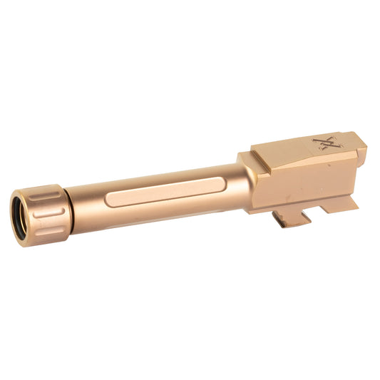 True Precision Copper Threaded 9mm Barrel for Glock 43 * High-Quality US-Made Firearm Component