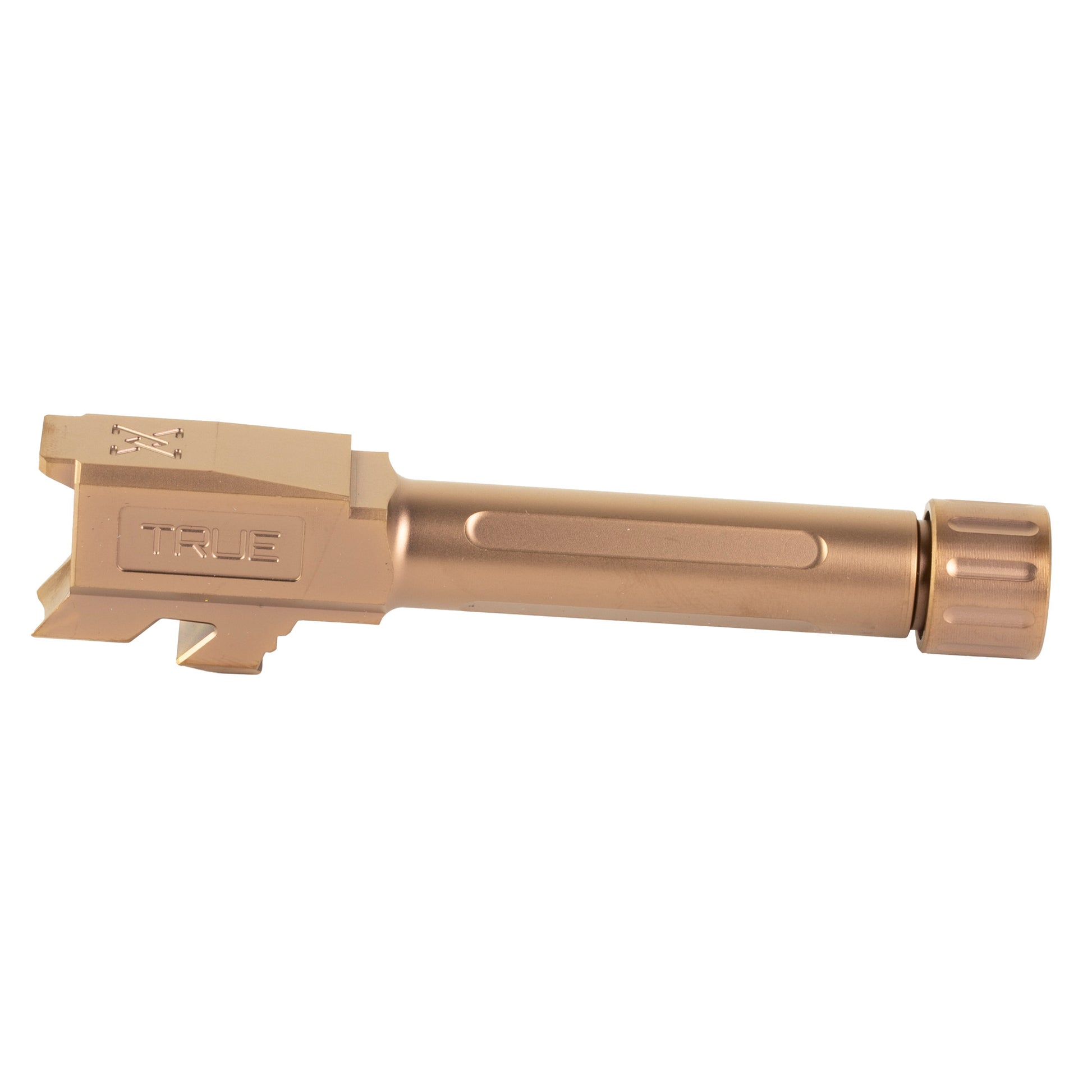 True Precision Copper Threaded 9mm Barrel for Glock 43 * High-Quality US-Made Firearm Component