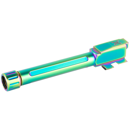 True Precision Spectrum Rainbow PVD Threaded Barrel for Glock 48 9mm * Improved Accuracy and Durability
