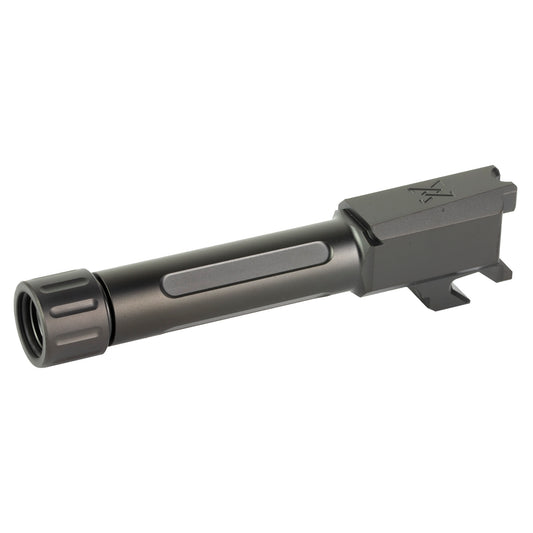 True Precision Threaded 9mm Barrel for Hellcat * Black DLC Finish