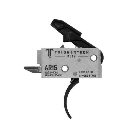 TriggerTech AR15 Duty Mil-Spec Trigger * Black, 5.5 lb Pull