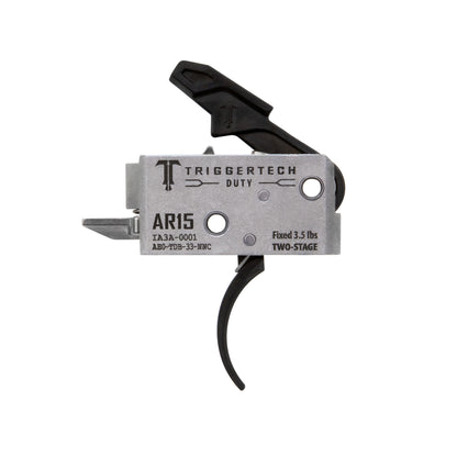 TriggerTech AR Duty Two-Stage Trigger for AR15 - 3.5 lb, Black