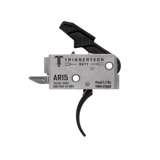TriggerTech AR Duty Two-Stage Trigger for AR15 - 3.5 lb, Black