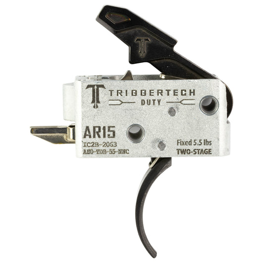 TriggerTech AR15 Mil-Spec Two-Stage Trigger with 5.5 lb Pull - Black