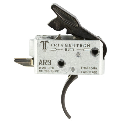 TriggerTech AR Duty Trigger - Model AH9-TDB-33-NNC - Reliable Military and Law Enforcement AR Trigger with 3.5 lb Pull and Zero Creep Technology
