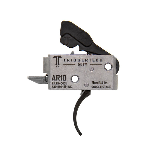 TriggerTech AR10 Duty Curve Trigger with 3.5 lb Pull - Black