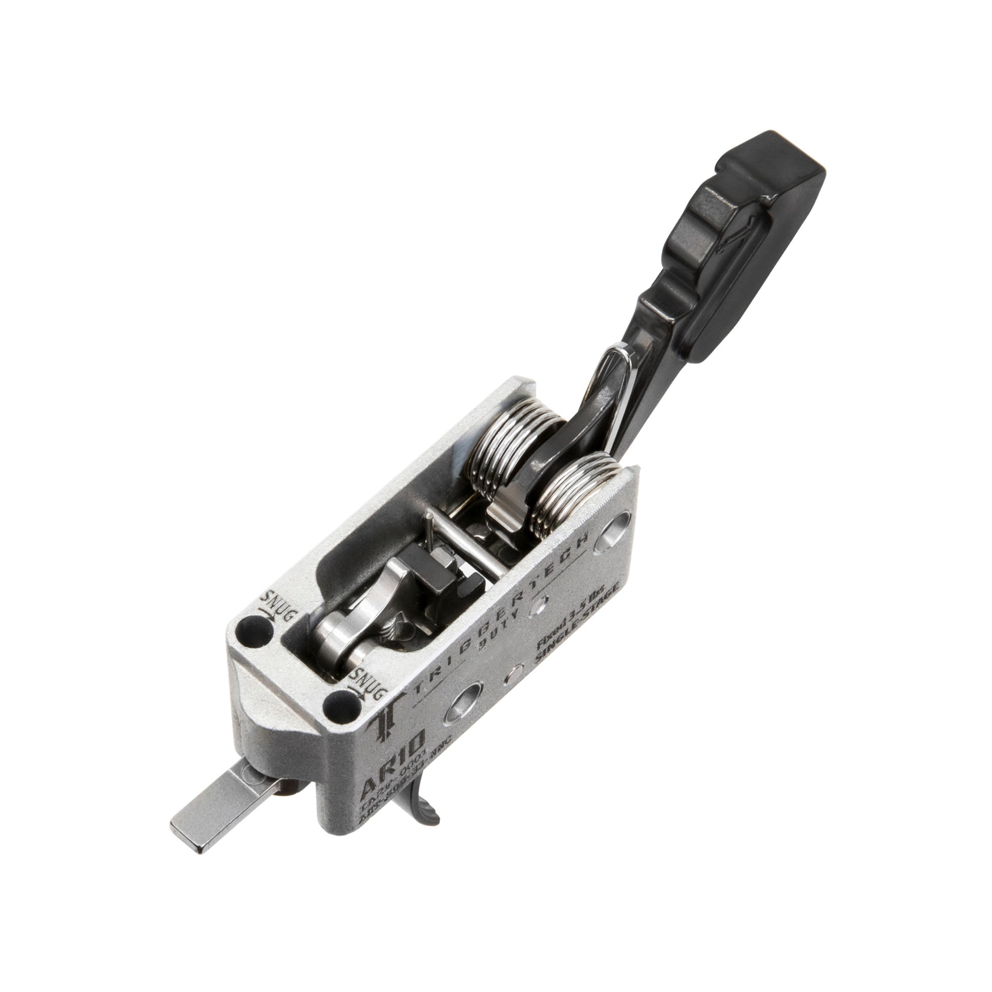TriggerTech AR10 Duty Curve Trigger with 3.5 lb Pull - Black