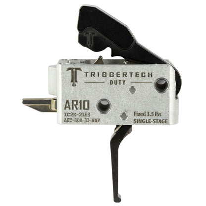 TriggerTech AR10 Duty Flat Trigger * 3.5 lb Pull Weight for Reliable Performance in Harsh Environments