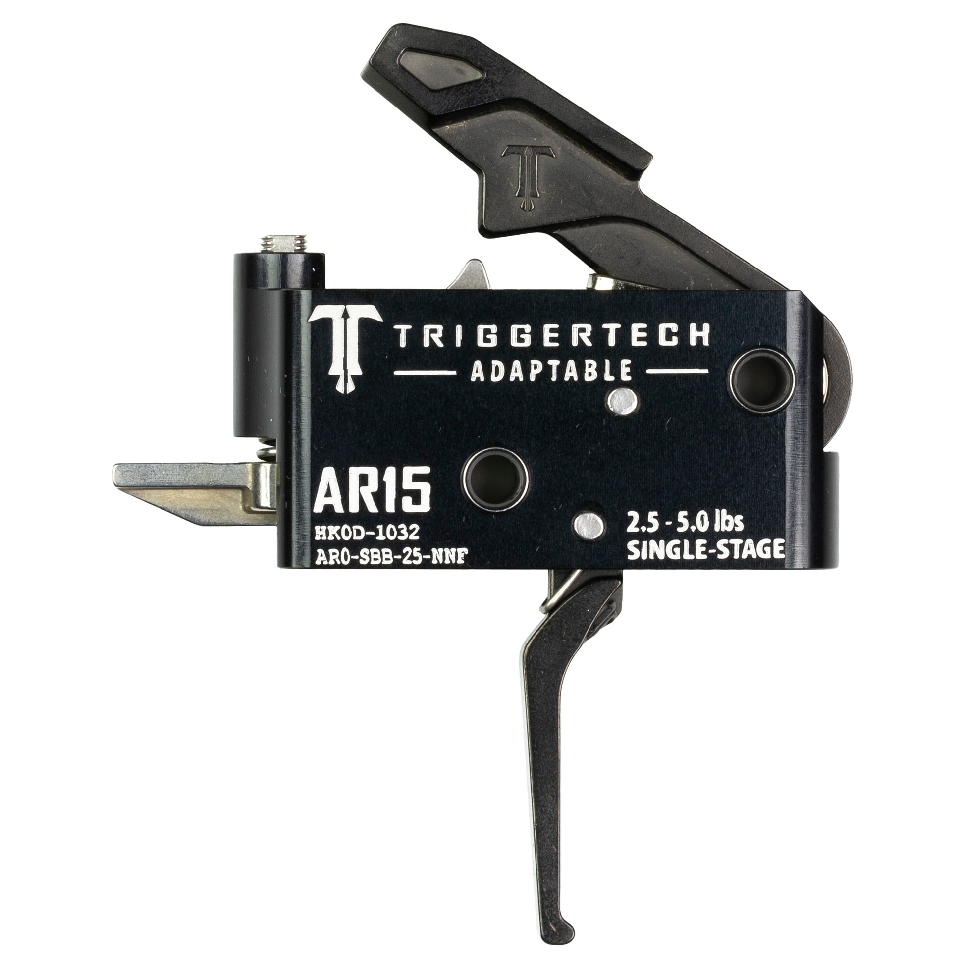 TriggerTech Adaptable AR-15 Single-Stage Drop-In Trigger with Frictionless Release Technology