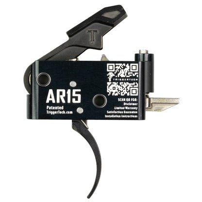 TriggerTech Adaptable AR-15 Single-Stage Trigger - Black for Enhanced Accuracy and Precision