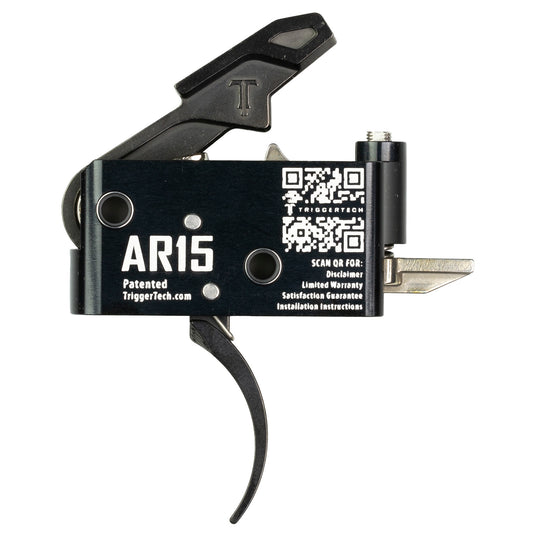 TriggerTech Adaptable AR-15 Single-Stage Trigger - Black for Enhanced Accuracy and Precision