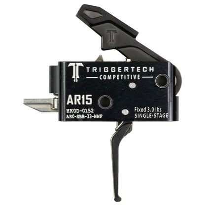 TriggerTech AR-15 Single Stage Competition Flat Trigger - Model AR0-SBB-33-NNF
