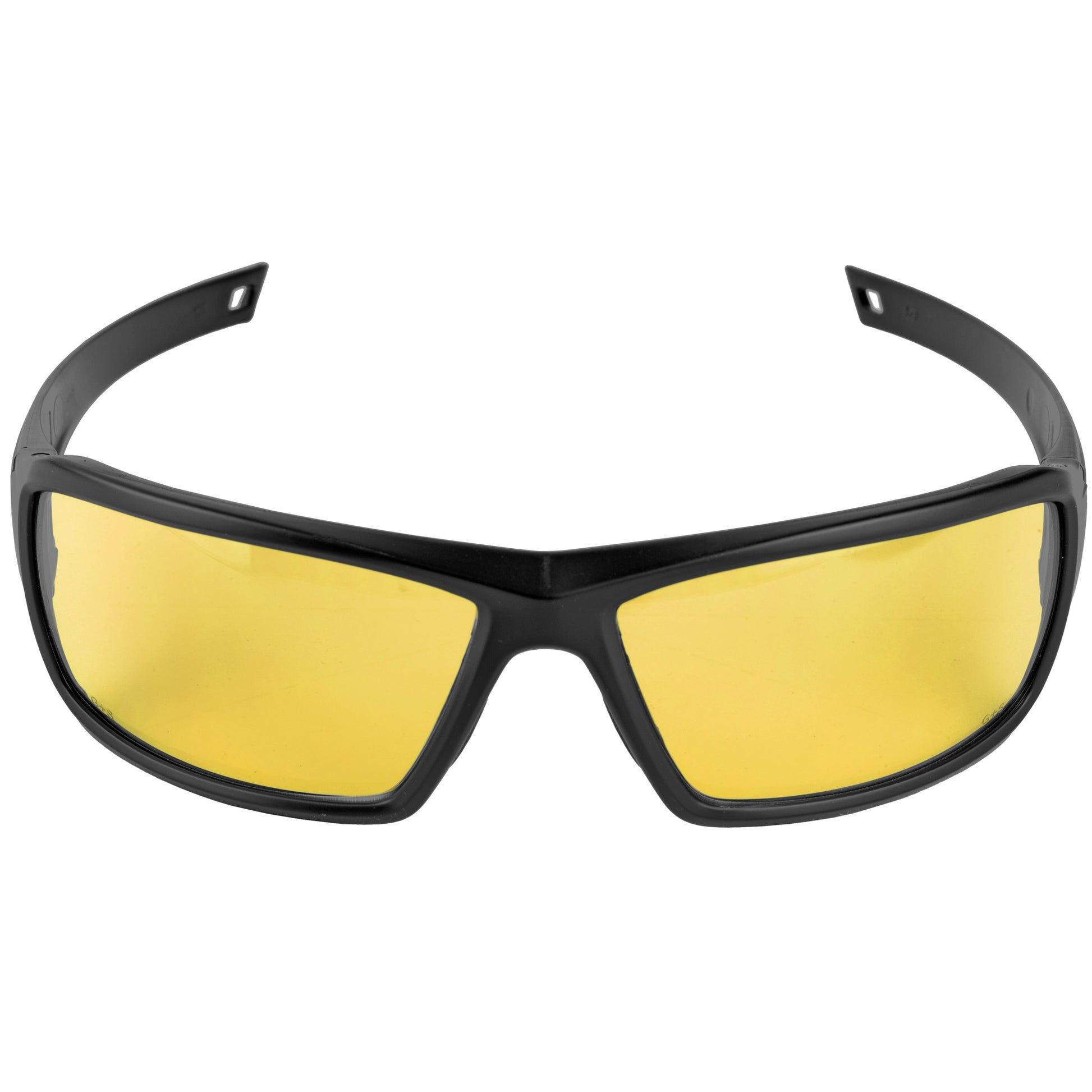 Walker's IKON Forge Shooting Glasses with Amber Lenses * Black Full Frame Safety Eyewear
