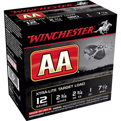 Winchester Ammunition AA Target 12 Gauge Shotshells * 1 oz #7.5, 25 Rounds