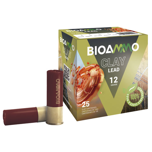 Winchester Ammunition BIOAMMO 12 Gauge 2.75-inch Shotshells with 7/8 oz #7.5 Grain - Eco-Friendly Biopolymer Shells