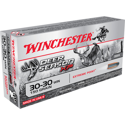 Winchester Ammunition Deer Season XP 30-30 Winchester 150-Grain Ballistic Tip Ammo (20 Rounds Per Box)