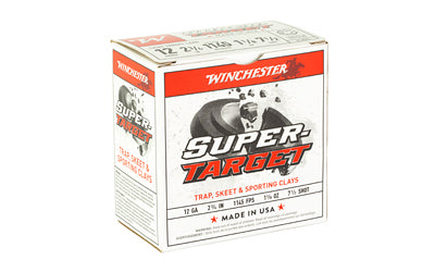 Winchester Ammunition Super Target 12 Gauge Shotshell * 1 1/8 oz #7.5, 25 Rounds